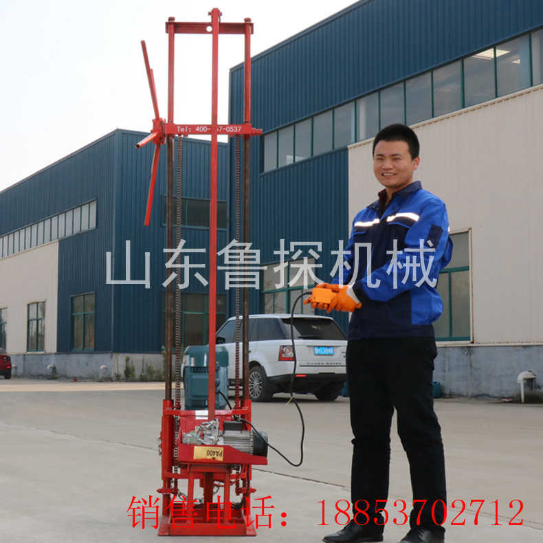 山东鲁探QZ-2DS岩土勘察钻机 30米轻便取样钻机 小型岩心取样钻机