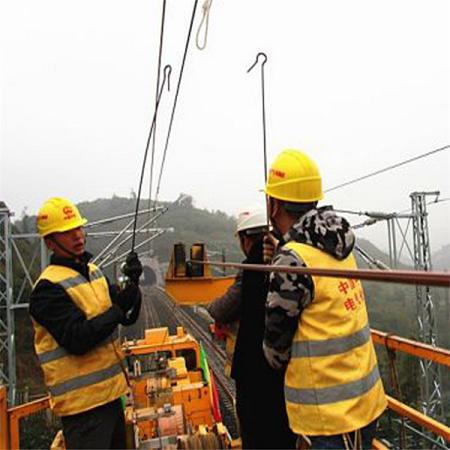 电气化铁路CT-110双沟铜电车线 TJR型电连接线