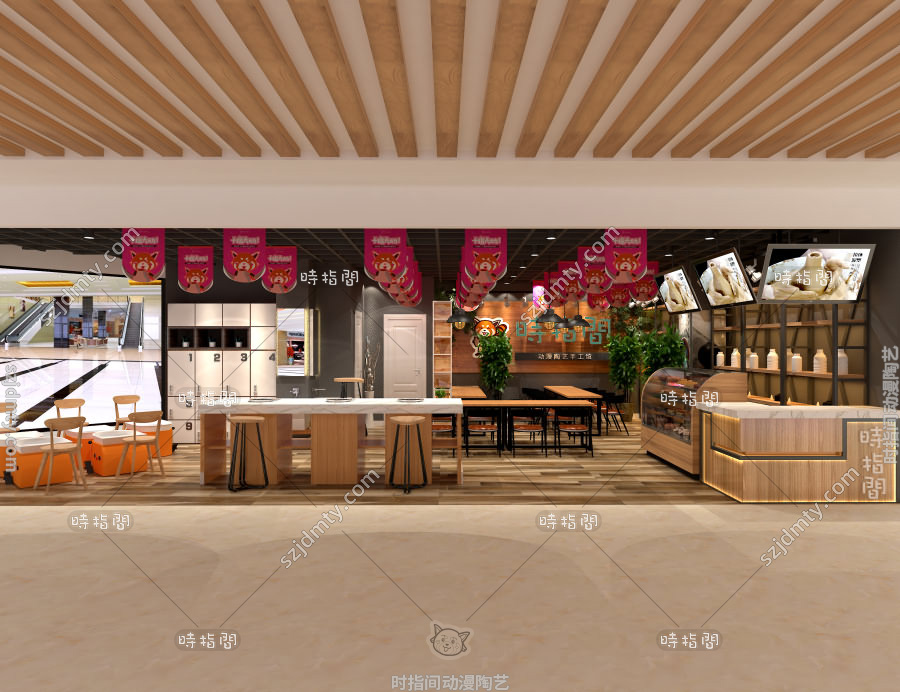 陶艺店装修成什么样式好