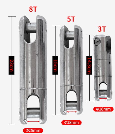 电缆旋转连接器 转环万向节网套连接器 电力施工牵引抗弯连接器