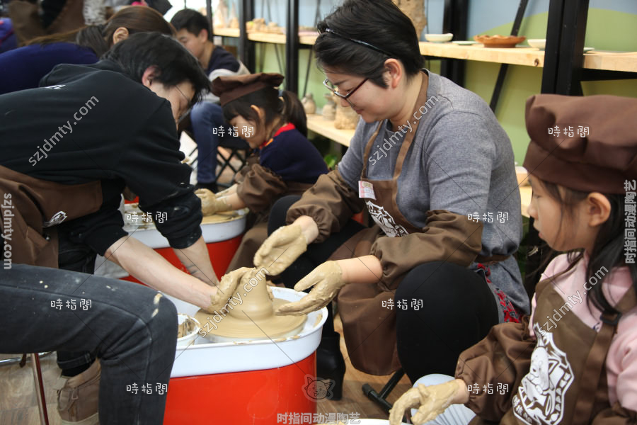 亲子陶艺店装修风格有什么样子