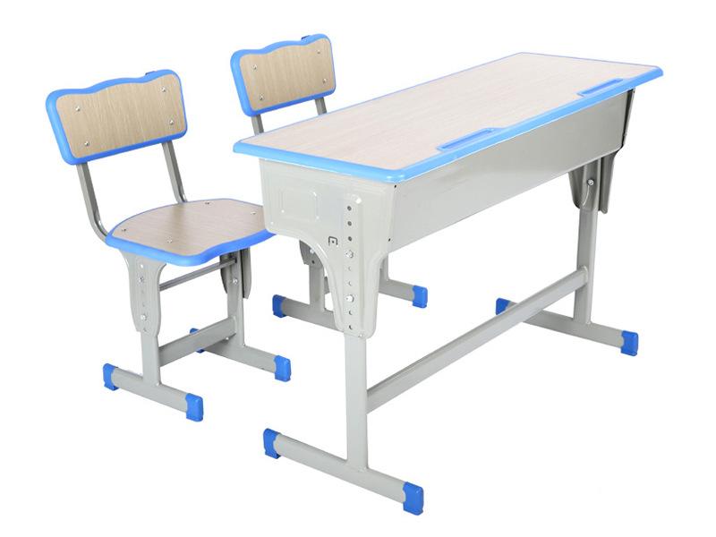 华鑫教您选择教室培升降桌双人课桌椅策略