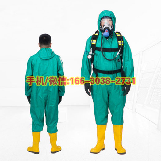 现货RFH01-WP外置式轻型防化服半封闭PVC酸碱防护服耐酸碱防护服