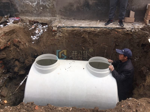 新型玻璃钢化粪池 旱厕改造改善村庄人居环境-港骐