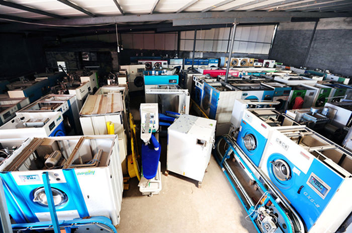 郑州转让干洗机设备洁希亚纯清365一套二手多溶剂干洗设备
