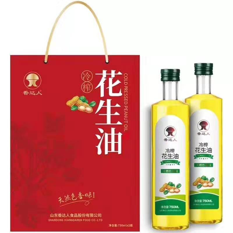 香达人低温冷榨一级高油酸花生油可做保健品辅料低温冷榨优质厂家诚招加盟代理