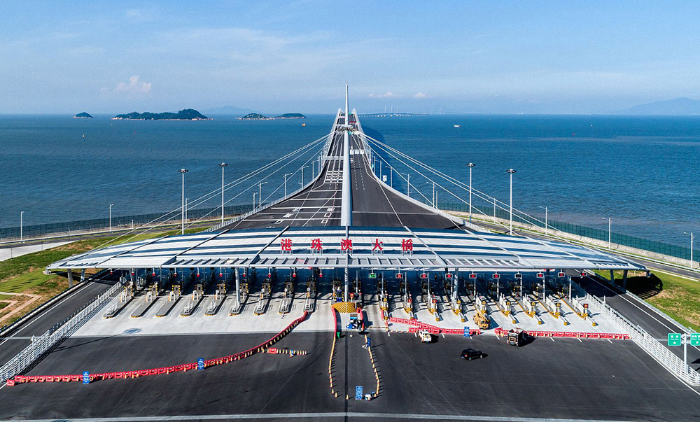 粤港两地车牌可申请加签通行港珠澳大桥