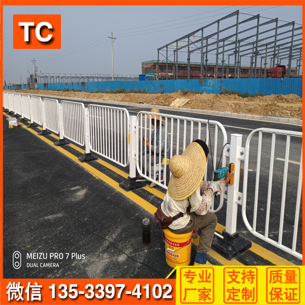 专业生产深圳港式护栏 深标II隔离栏 机动车分隔栏有现货