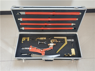 带电作业工具套装多功能绝缘杆式组合工具易切换操作头