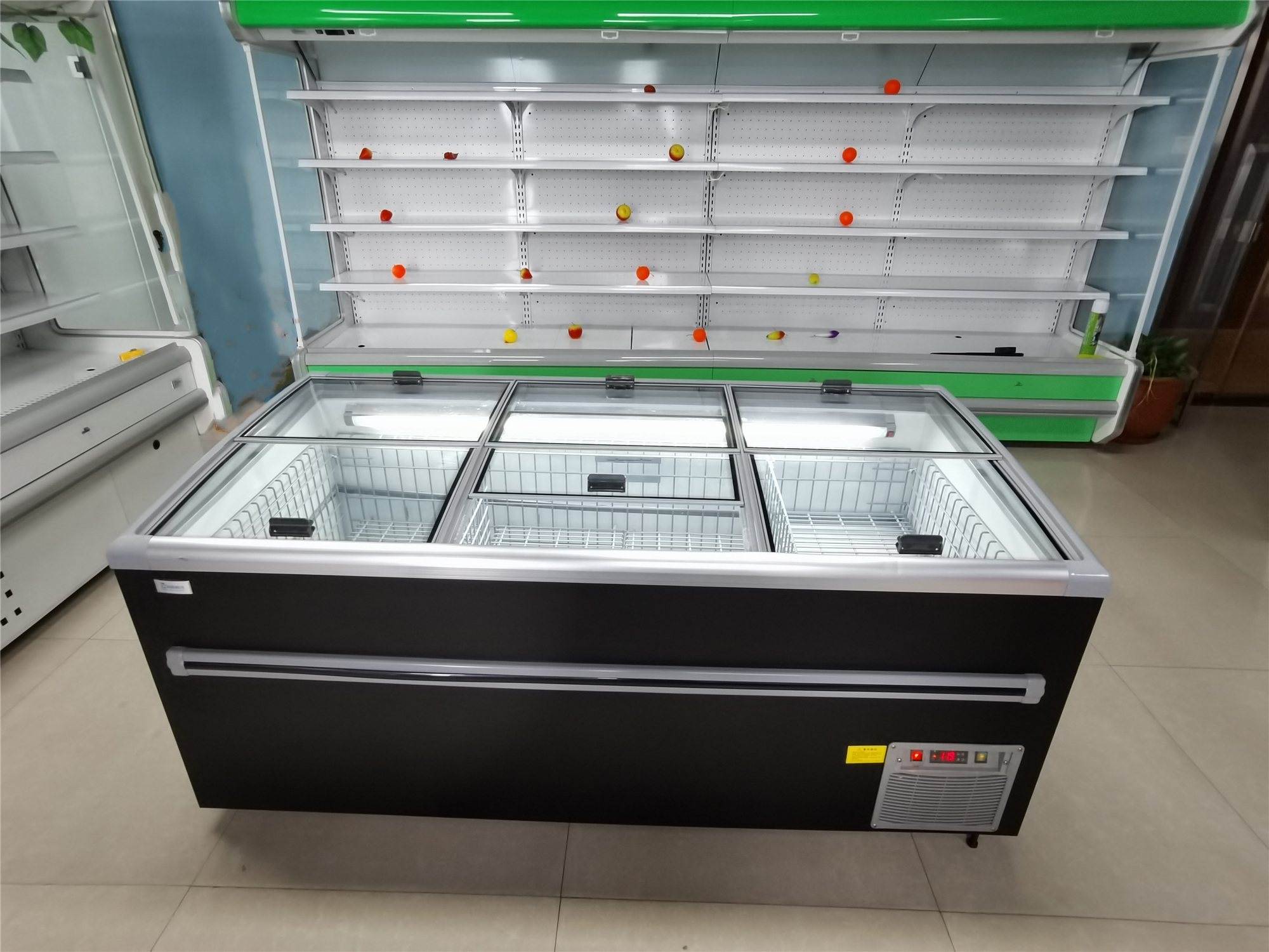 河南超市冷冻展示柜定做批发厂家