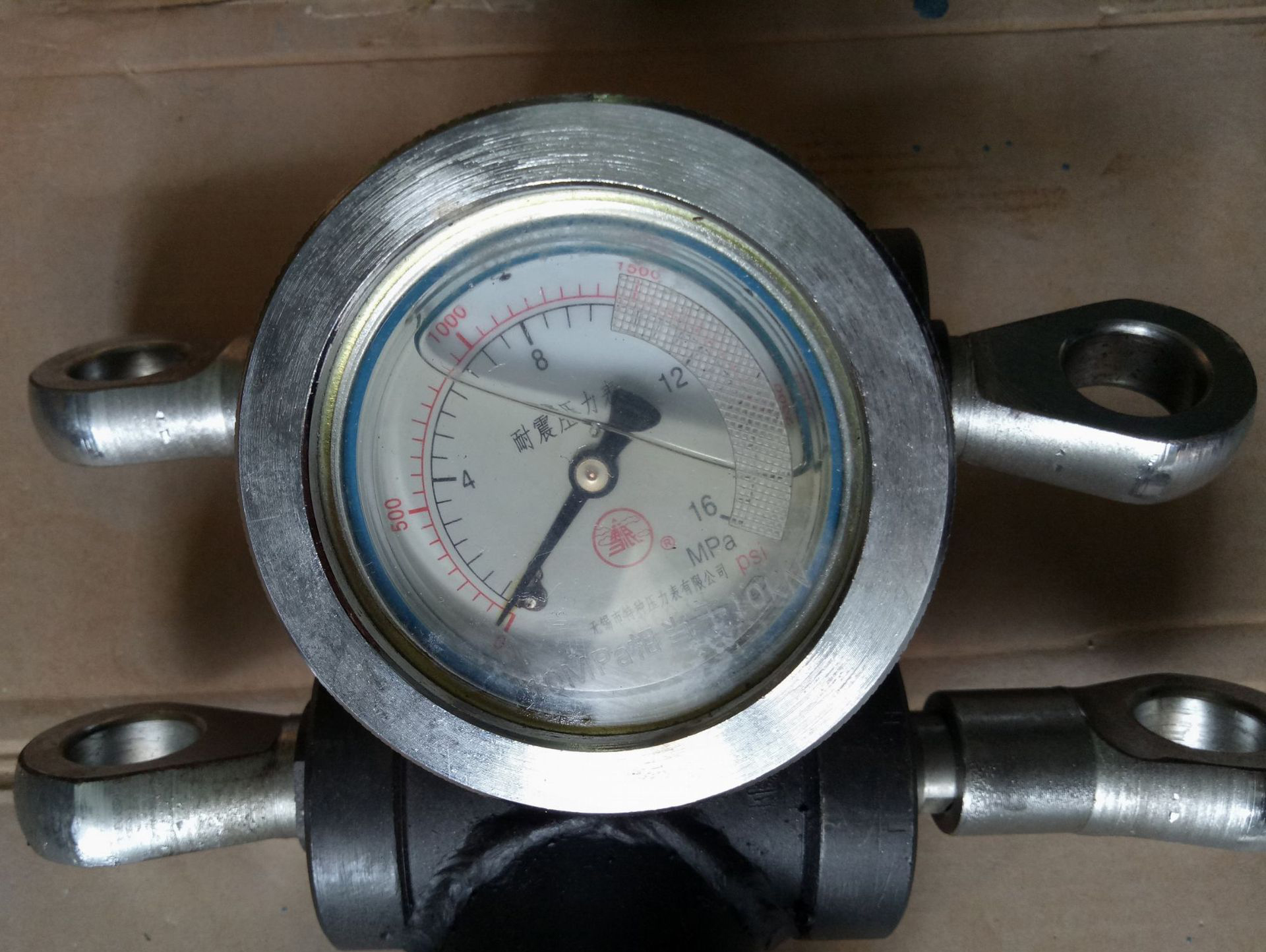 测量机械力专用液压张力计5T指针式张力计电缆张力计