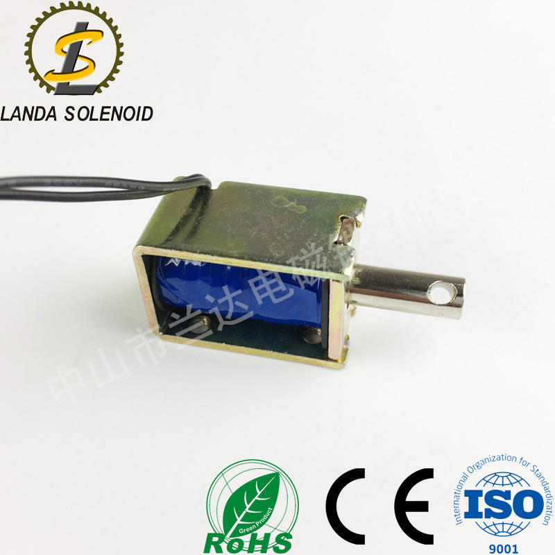 广东电磁铁SQ0630电子锁类小型框架式直流电磁铁螺线管