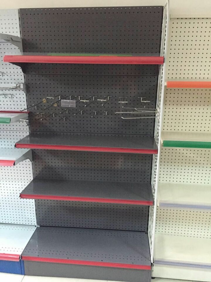 韶关顺源货架厂——韶关货架工厂超市货架展示架多层组装多功能冷轧钢洞洞板零食置物架便利店货架特产店货架定做厂家直销