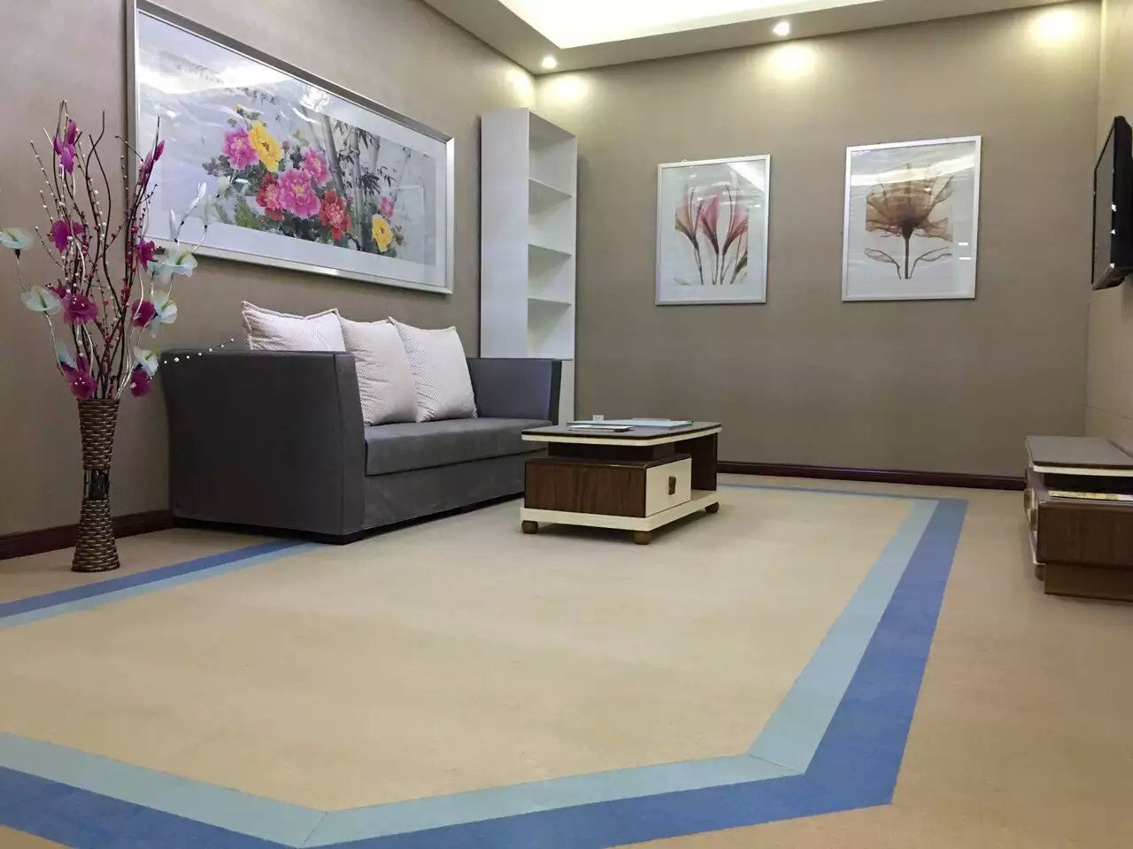 PVC塑胶地板安居地胶养老院PVC地板