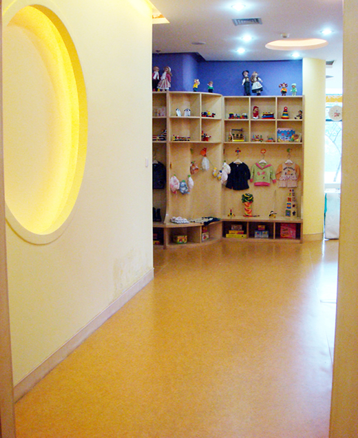 PVC塑胶地板安居地胶展厅PVC乒乓球地胶
