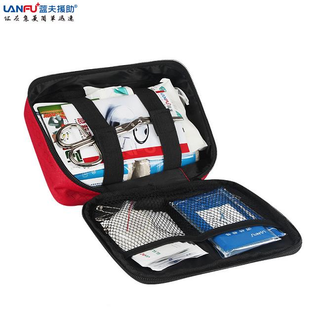 汽车家用应急急救包 LF-12002安全应急包 户外旅行急救包供应