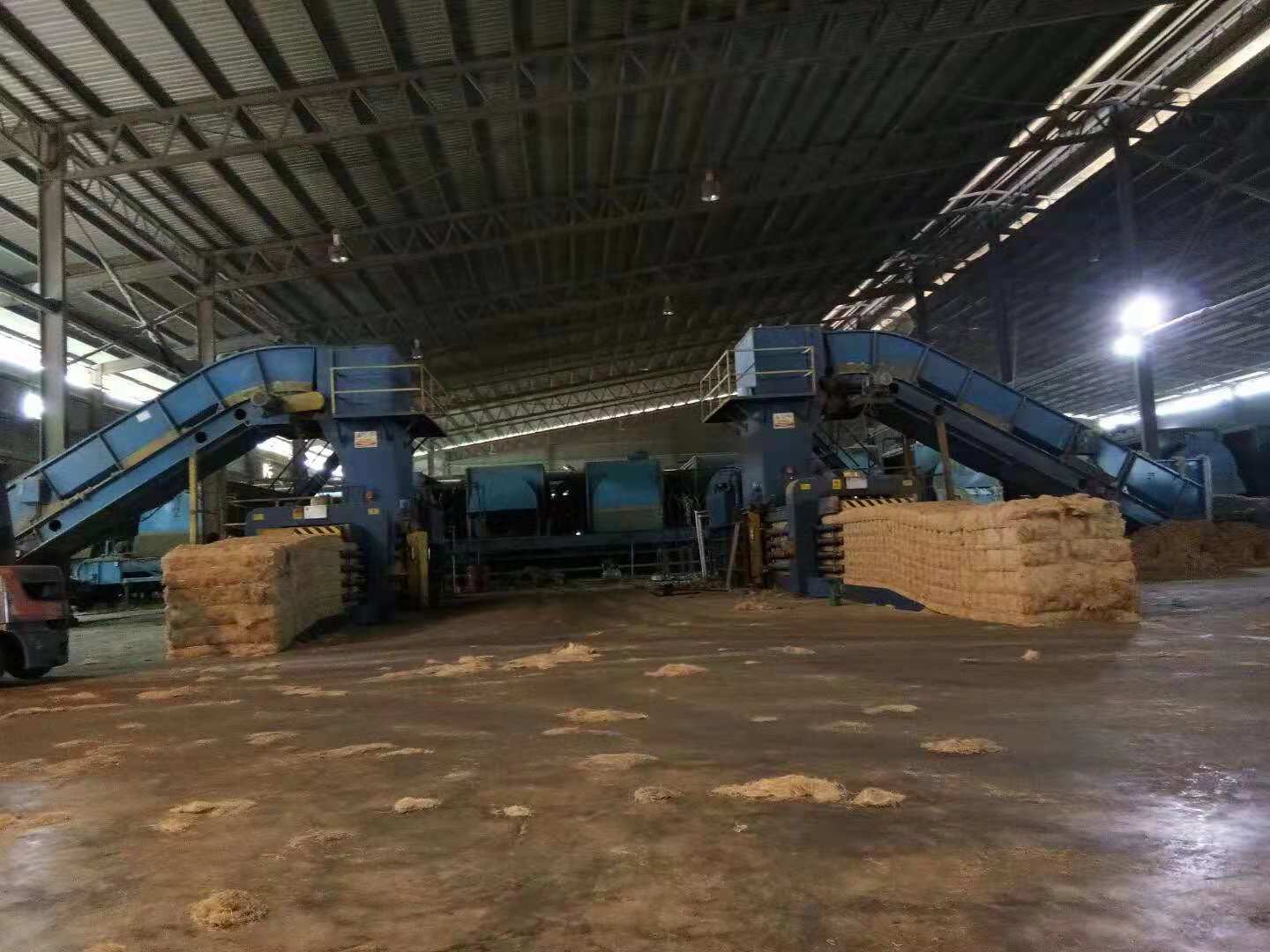 广州200吨大型卧式废纸打包机 全自动废纸碎布打包机