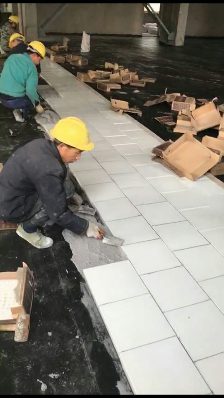 广水耐酸砖施工粘贴前要准备的工具G