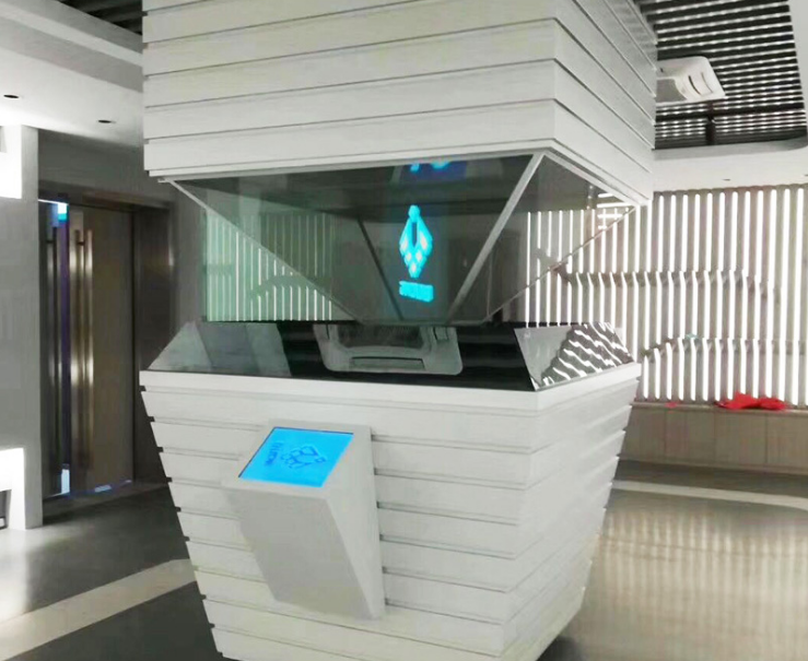 180/270/360度全息展柜3D立体成像悬浮幻影玻璃展柜
