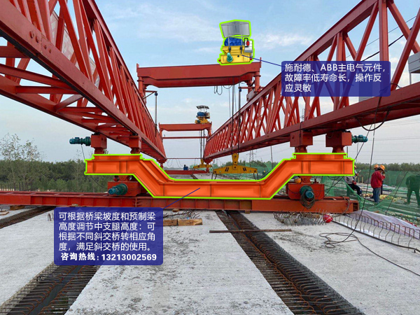 广西钦州架桥机出租厂家 40M-180T箱梁架桥机西藏架梁现场