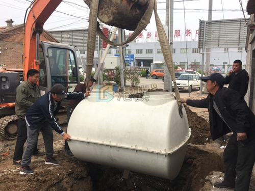 玻璃钢化粪池是埋在地下吗 玻璃钢化粪池规格符号-港骐