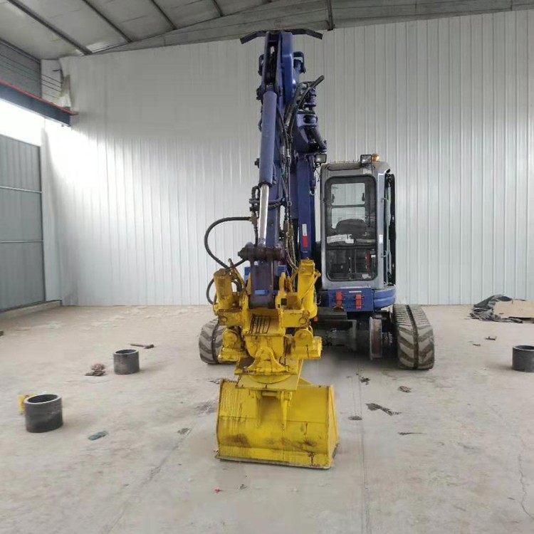河北厂家改装小松200型挖掘机行走轨道系统铁路施工设备