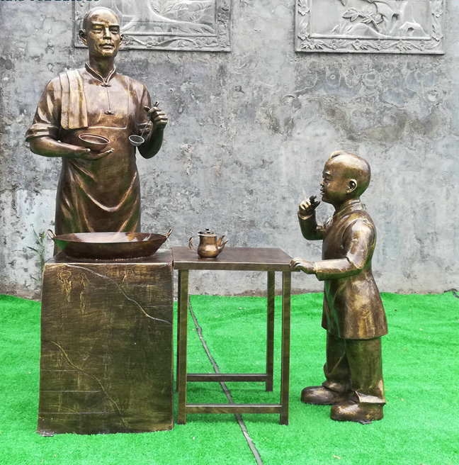 西安雕塑厂供应民俗雕塑 农耕文化雕塑