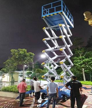 现货供应四级电力资质升级高空作业车12米高空检修车