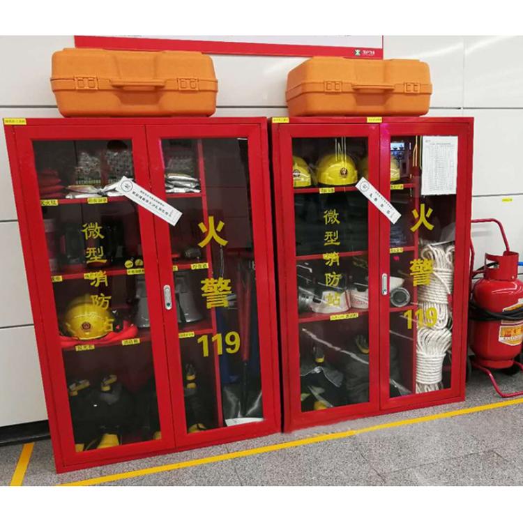 供应大型消防柜 器材柜 应急柜 微型消防站 灭火器材贵州厂家