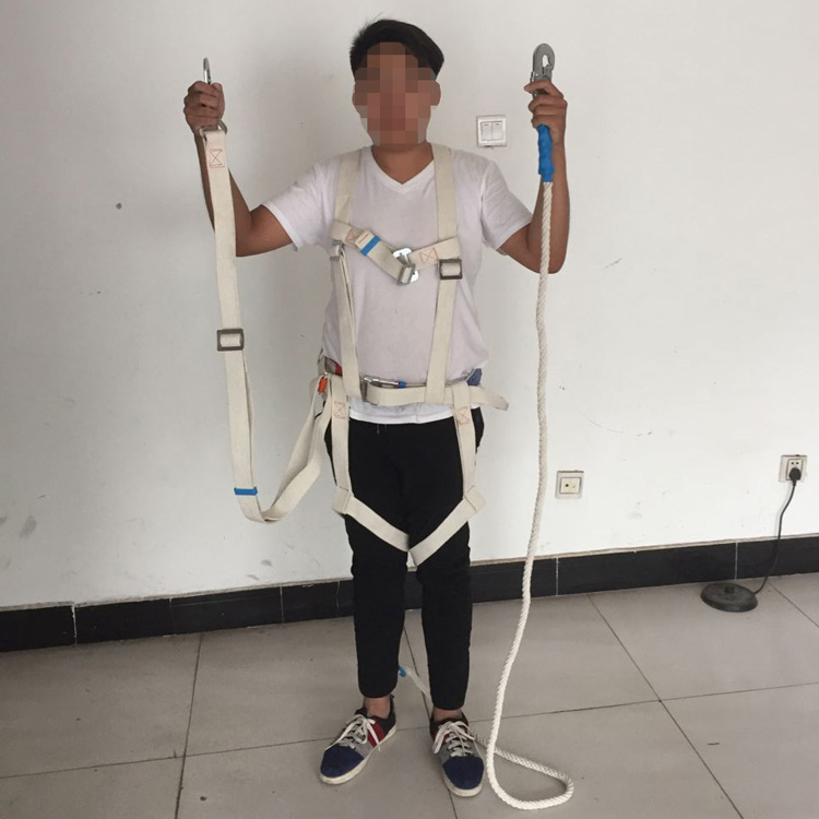 蚕丝绝缘围杆带高空作业安全带电工防护保险带蚕丝绝缘安全带