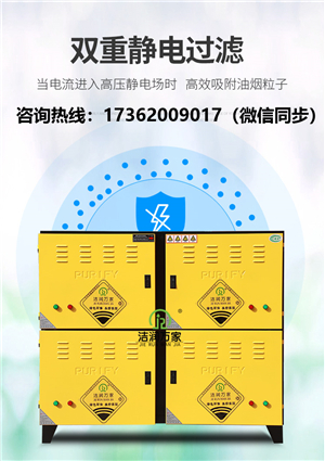 室内室外均可使用的油烟净化器 目测无烟