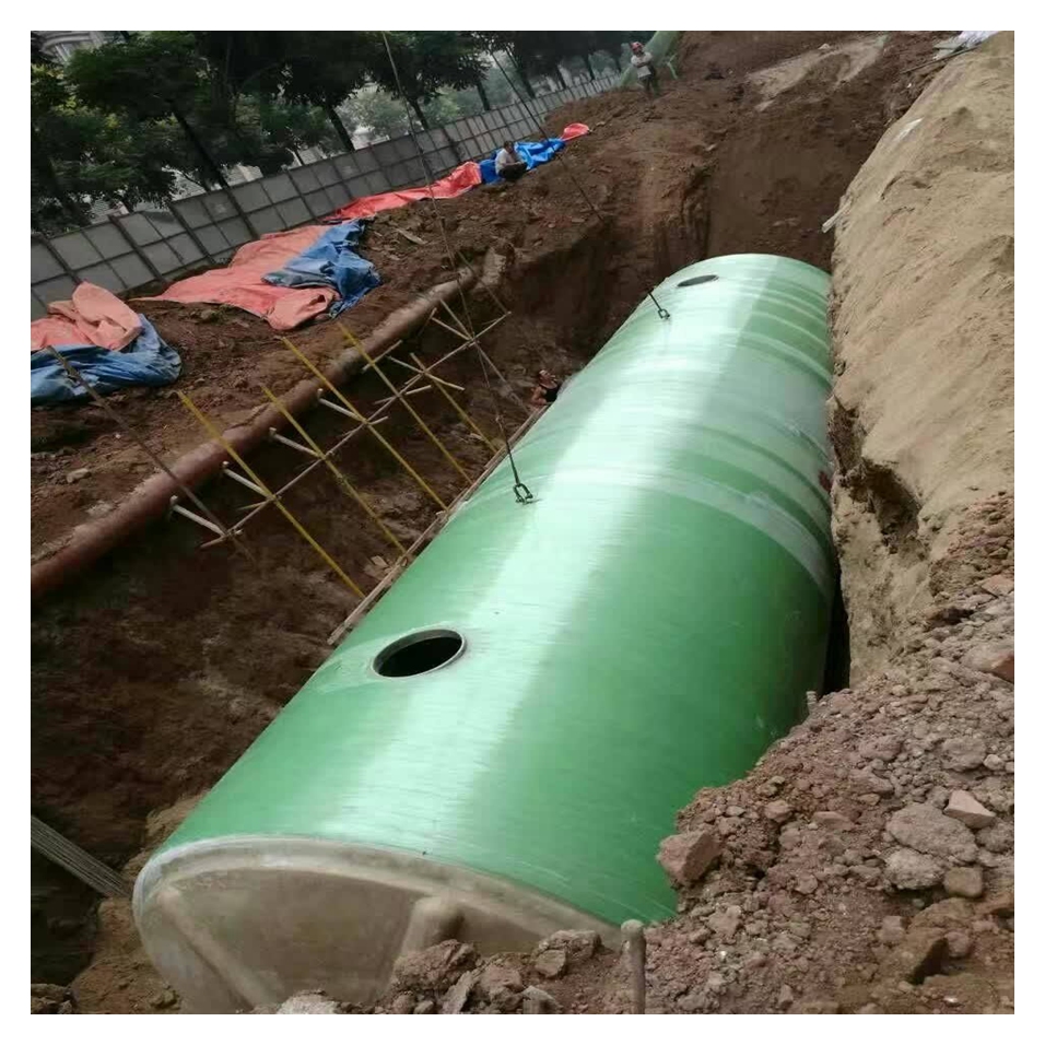小号玻璃钢旱厕化粪池质地轻便