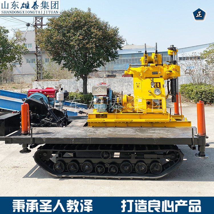 BZ-100L型履带式液压岩心钻机 轻便勘探钻机