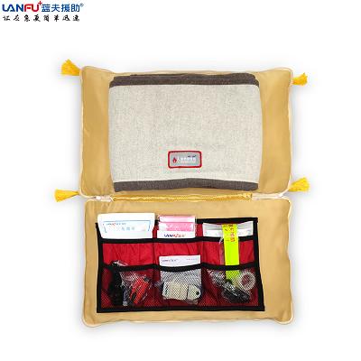 现货供应应急靠枕LF-12309车载应急腰靠抱枕靠枕 家用应急靠枕