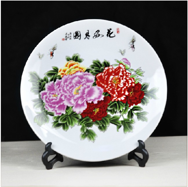 中国风陶瓷纪念盘 伟人纪念陶瓷盘