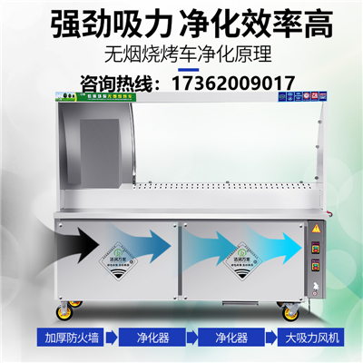 辽宁环保无油烟烧烤炉低空排放 厂家直销