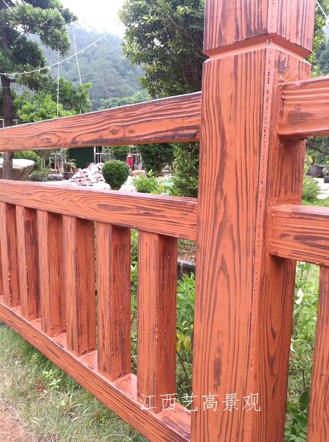 仿木仿古水泥栏杆的功能作用，美丽乡村沿河道路护栏生产厂家制作标准规范
