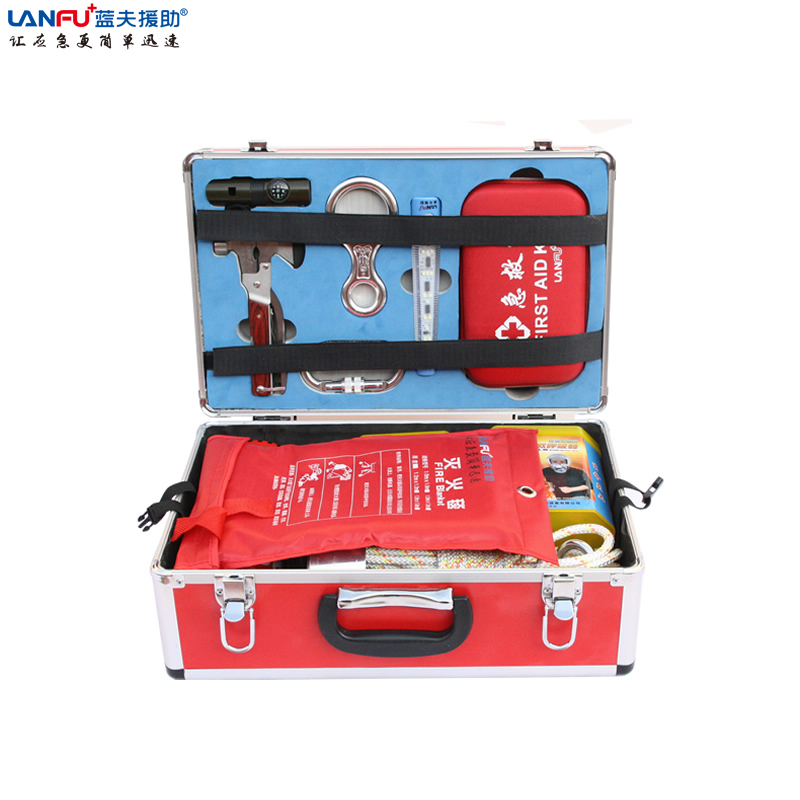 家用火灾逃生应急箱LF-12502消防应急箱 逃生应急箱 应急包