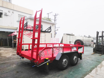 7吨ATV中型平板拖车 履带式