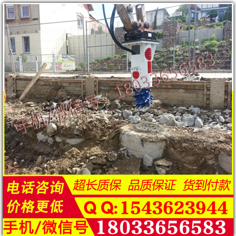 岩土专用纵向铣挖机工程抢险铣挖机纵向液压铣挖头