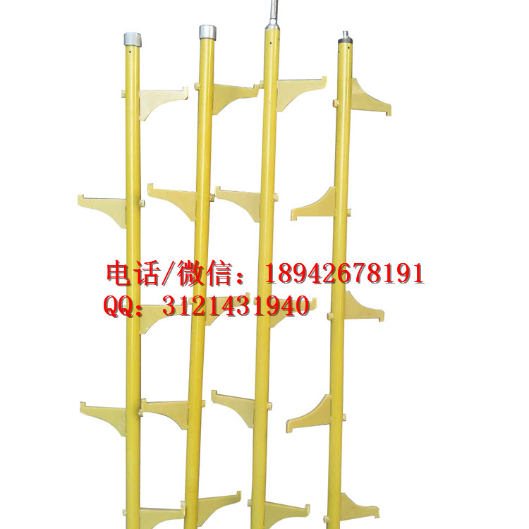 可折叠绝缘蜈蚣梯带电作业绝缘梯蜈蚣单直挂梯单钩梯子