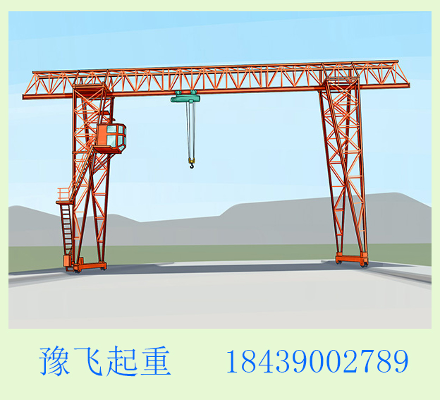 陕西铜川龙门吊厂家 细心养护制动器