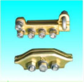 供应优质JL03-2002接触线中心锚结线夹 承力索锚固