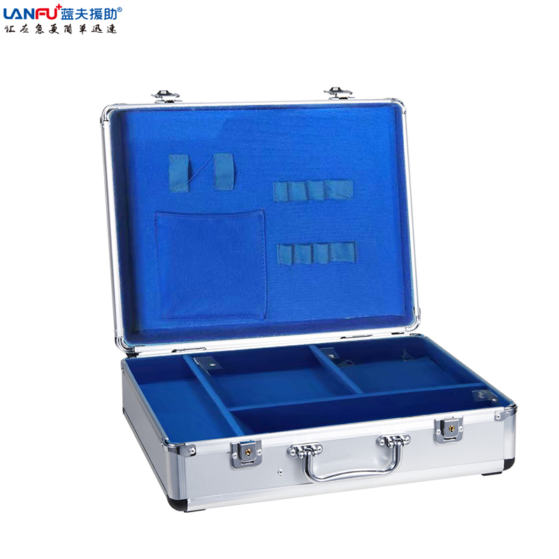 直销消防工程应急箱 铝合金急救箱LF-12011安全应急箱 医疗箱