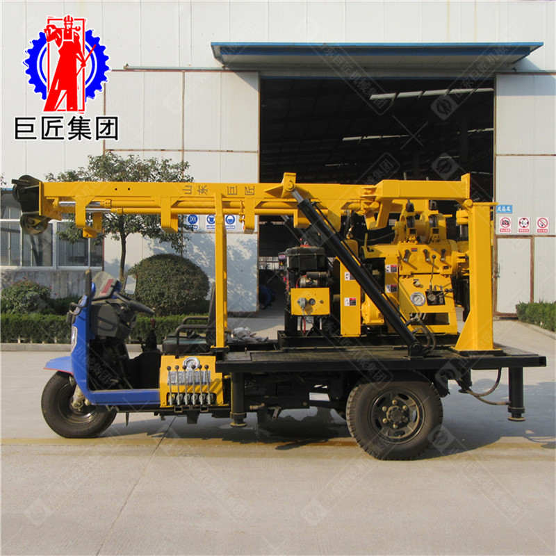 XYC-200A三轮车载水井钻机适应范围
