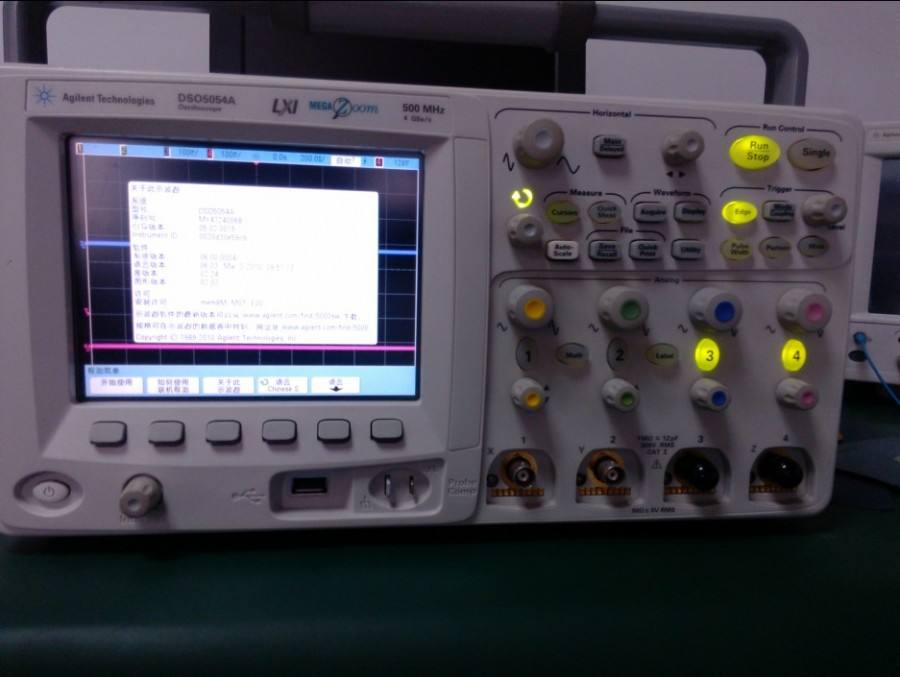 维修安捷伦DSO5052A存储示波器