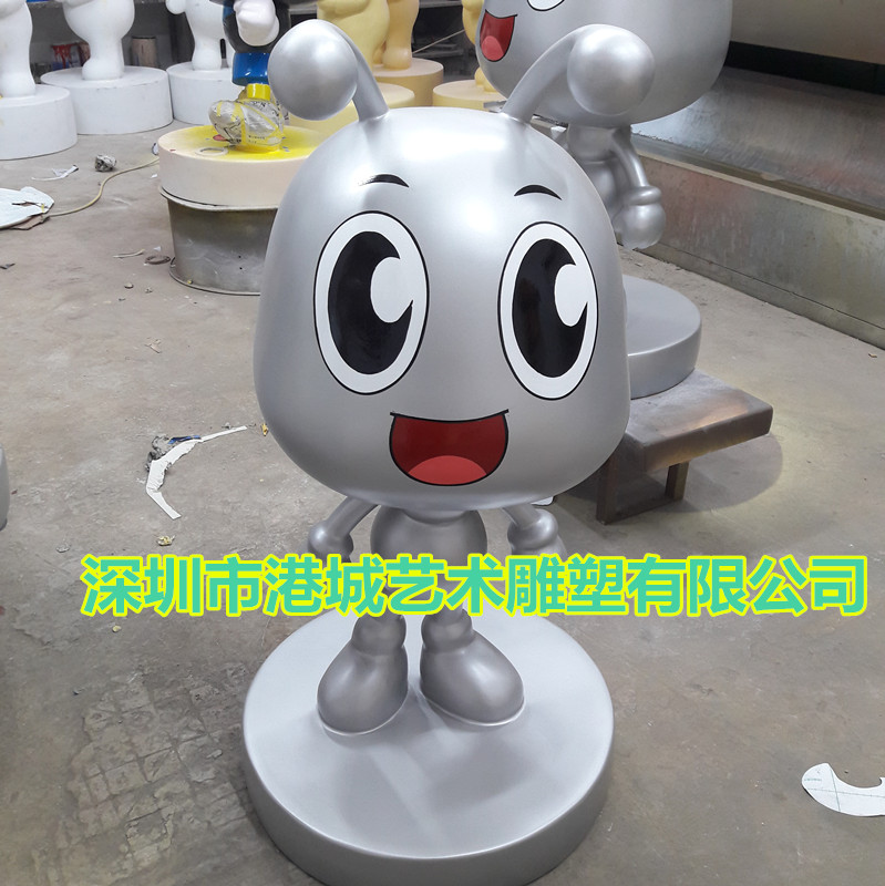 广州玻璃钢卡通蚂蚁雕塑定制批发零售厂家