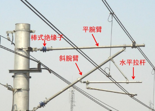 地线终端下锚吊柱 架空地线吊柱下锚安装底座铁路电气化接触网件