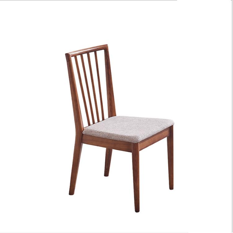 深圳餐厅家具厂，实木餐椅定做，中式软包椅子