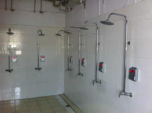 热水智能卡管理系统，公共澡堂水控机,学校浴室水控机